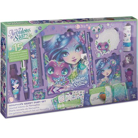 Блокнот NEBULOUS STARS Серия Nenuphia: Канцелярский набор с личным дневником для хранения секретов александр владимирович щербаков 7 величайших секретов счастья