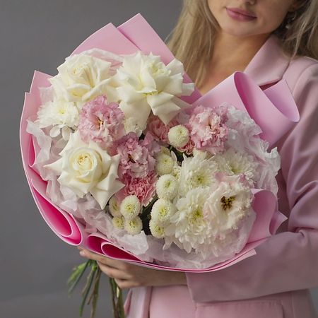 Букет живых цветов ПОВОД НАЙДЕТСЯ Букет Малиновое вино