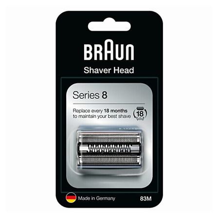 Сменная насадка BRAUN Сменная головка для электробритвы Series 8 83m Silver