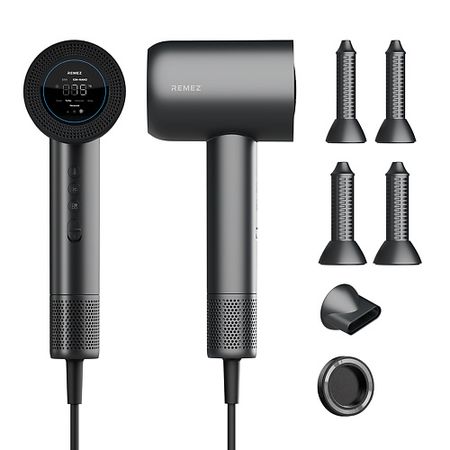 Фен REMEZ Фен-стайлер с персональной настройкой температуры MODEL S+ RMB-707B