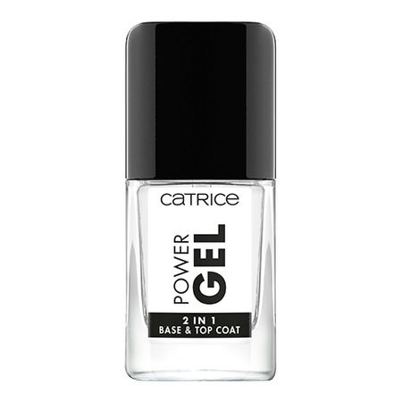 База и верхнее покрытие для ногтей CATRICE POWER GEL 2 в 1 с эффектом геля 10 мл влад гринев особая примета