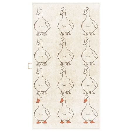 полотенце махр. CLEANELLY Гусь 70х130см пестротканое, арт.ПЦ3502-6848