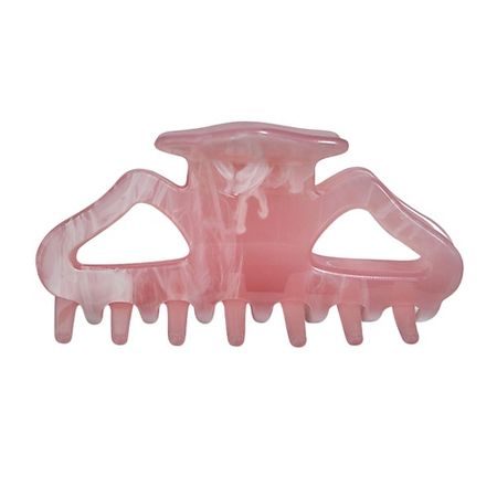 Заколка для волос ASSORO Краб для волос Розовая вуаль