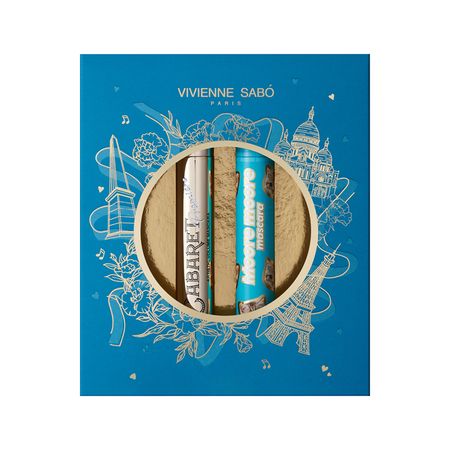 Подарочный набор VIVIENNE SABO тушь Cabaret premiere тон 01, тушь Moore Moore тон 01 лариса кочелаева сад любимых ов с ларисой кочелаевой
