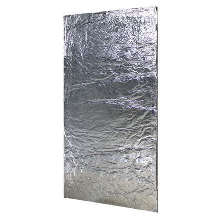 огнезащитный базальтовый материал ОБМ-К-1Ф 1000x600x10мм фольгированный