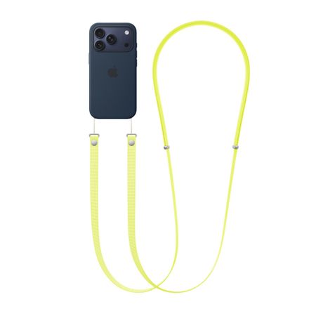 Ремешок Apple Crossbody Strap для  iPhone 17/17Pro/17Pro Max/Air (Neon Yellow) (MGGE4) коллинз джим от хорошего к великому почему одни компании совершают прорыв а другие нет neon pocketbooks