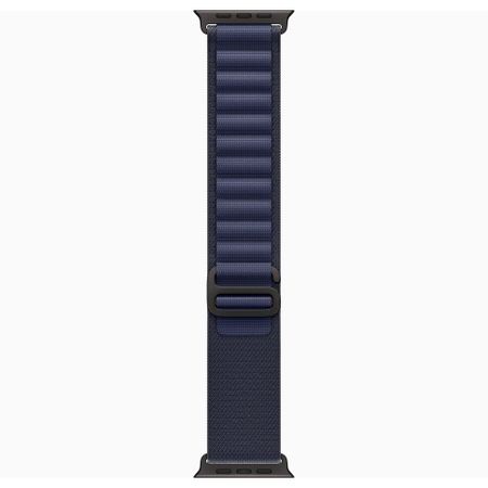 Ремешок Apple для Watch Ultra 49mm Navy Black Titanium Alpine Loop (L)