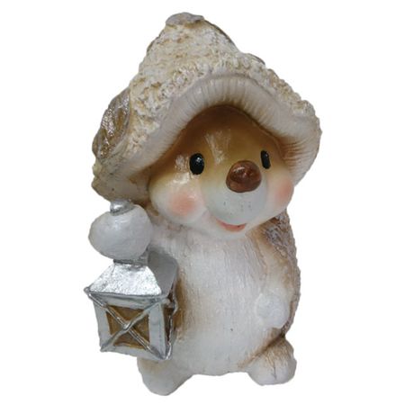 фигура Гриб новогодний 36см полистоун