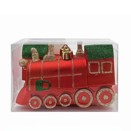 набор подвесок MAXIJOY Локомотив 2шт 11см пластик открытка одинарная зимушка 4 зенюк р 16 11см 01054