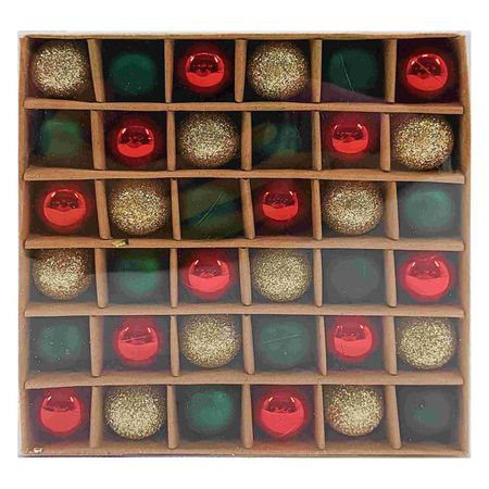 набор шаров MAXIJOY 36шт 20мм мультиколор пластик