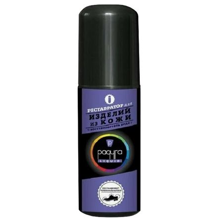 крем для обуви РАДУГА 100мл реставратор-восстановитель черный