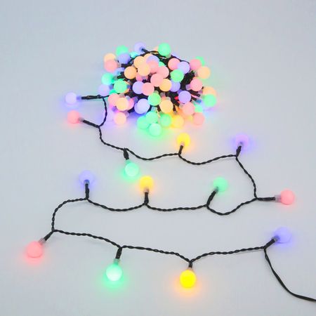 гирлянда MAXIJOY Шарики 15м 100LED мульти свет