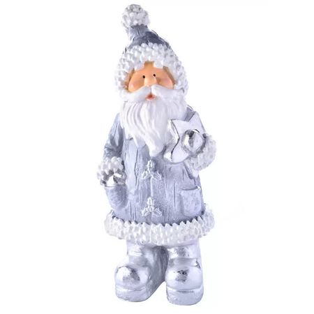 фигура Дед Мороз со звездочкой 39см полистоун