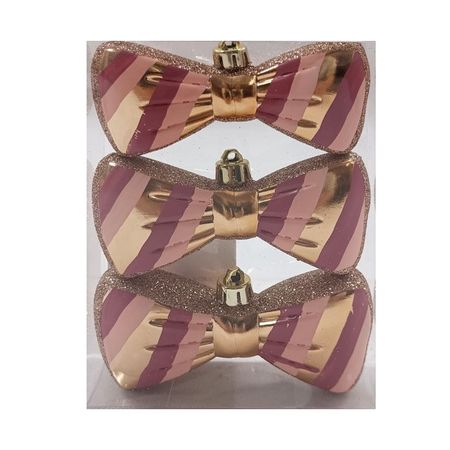 набор подвесок MAXIJOY Бантики 3шт 10см пластик