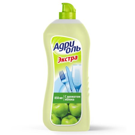 средство для посуды АДРИОЛЬ Яблоко гель 850мл