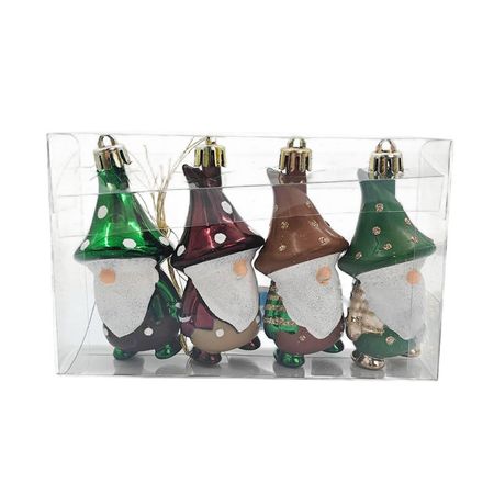 набор подвесок MAXIJOY Гномы 4шт 8,5см пластик