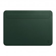 Чехол для ноутбука WIWU Skin Pro II PU Leather Sleeve для Apple MacBook Pro 13/Air 13 (2018) (зеленый)