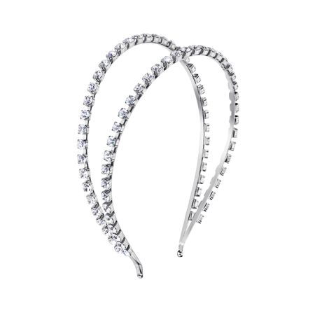 VIRUS Ободок Opera Silver