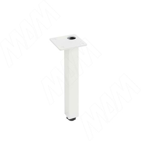 Опора декоративная Н150+10мм белый матовый (ADJ18.150.WT)