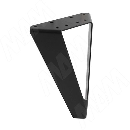 Опора декоративная Н150+10мм черный матовый (ADJ17.150.BL)