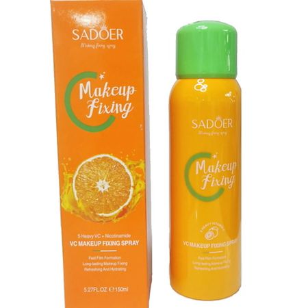 Спрей для лица SADOER Спрей для фиксации макияжа 5 витаминов осветляющий с ниацинамидом