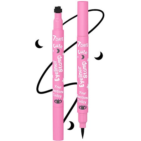 Подводка для глаз 7DAYS подводка для глаз CUTE black stamp