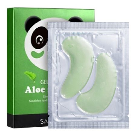 Патчи для глаз SADOER Патчи для области вокруг глаз увлаж. гелевые с алоэ и коллагеном