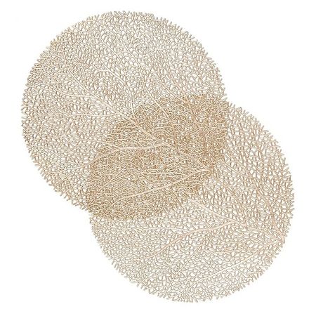 Подставка под горячее ARYA HOME COLLECTION Салфетки Под Столовые Приборы Leaf 38x38