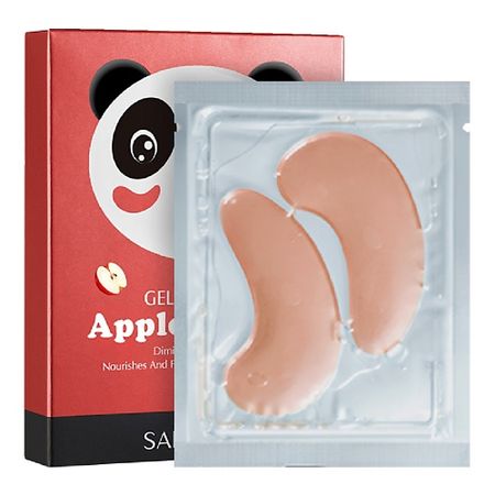 Патчи для глаз SADOER Патчи для области вокруг глаз увлажняющие гелевые с экстрактом яблока