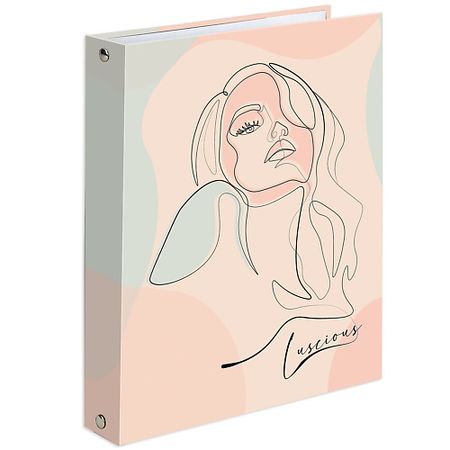 Тетрадь BRAUBERG Тетрадь на кольцах 120 листов Эскиз девушки