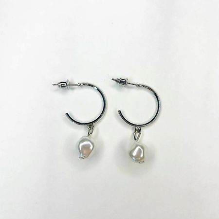 Серьги GILMEEVA Серьги с искусственным жемчугом