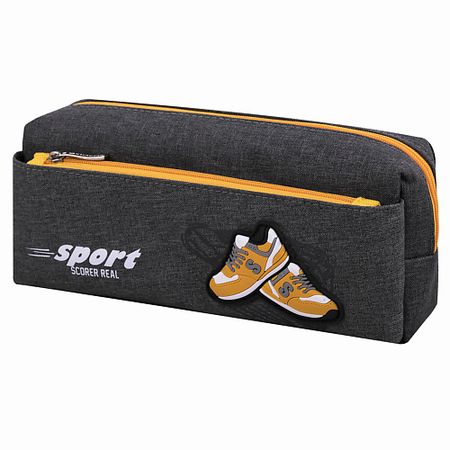 Пенал ЮНЛАНДИЯ Пенал мягкий Sport scorer пенал косметичка пушистый мишка 20 5 11см на молнии мягкий