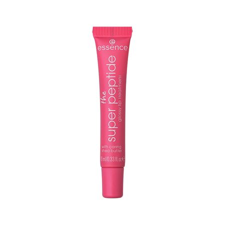 Бальзам для губ ESSENCE THE SUPER PEPTIDE ухаживающий c глянцевым финишем тон 02 Pinkified! наклейки для поощрения солнышки super