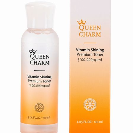 Тонер для лица QUEEN CHARM Тонер для сияния кожи с витаминами
