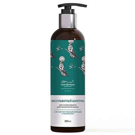 Шампунь для волос HYDROBIONIQUE Шампунь бессульфатный с экстрактом морской ромашки и пантенолом