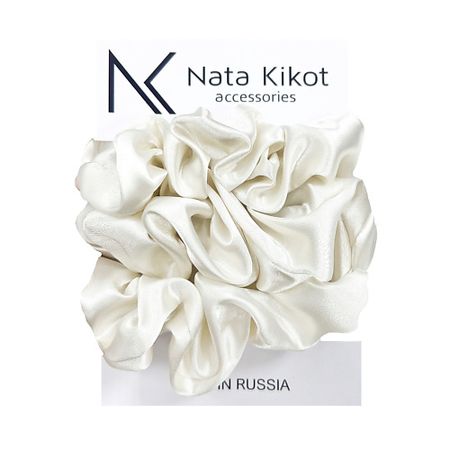 Резинка для волос NATA KIKOT Набор шелковых резинок