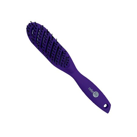 Щетка для волос MELONPRO Щетка для волос 9 рядная с прорезиненным покрытием книга для записей а5 80л горох карт обл с пвх покрытием на резинке тонир срез ассорти