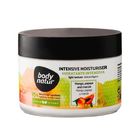 Масло для тела BODY NATUR Масло для тела манго, папайя и марула Intensive Moisturiser Hidratante Intensiva