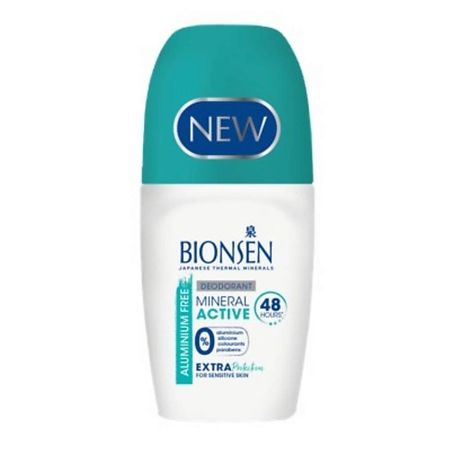 Парфюмированный дезодорант-ролик BIONSEN Дезодорант для очень чувствительной кожи (Alu-Free Extra Senstive) 48ч