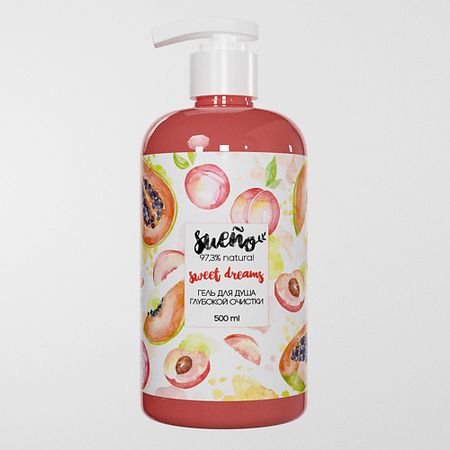Гель для душа SUENO Гель для душа глубокой очистки серии Sweet Dreams