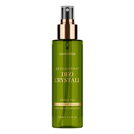 Дезодорант-спрей COSMETIME Дезодорант - спрей женский минеральный, Зеленый чай