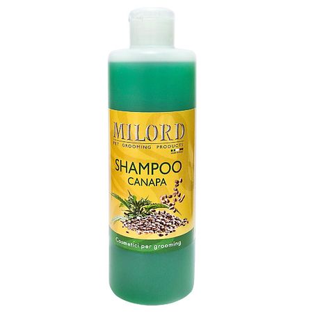 Шампунь для животных MILORD Шампунь питательный Канапа с маслом семян конопли для собак и кошек, щенков и котят