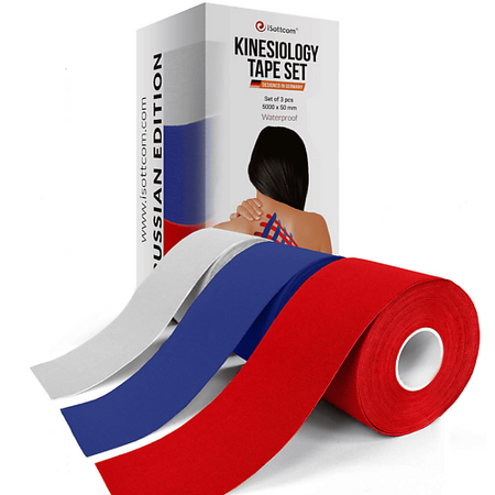 Тейпы для тела ISOTTCOM Тейп кинезио кинезиотейп для тела