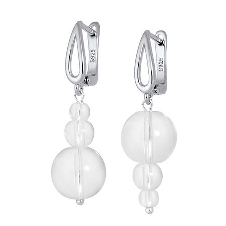 Серьги KOSHIKA Серьги Рожки Ювелирное стекло