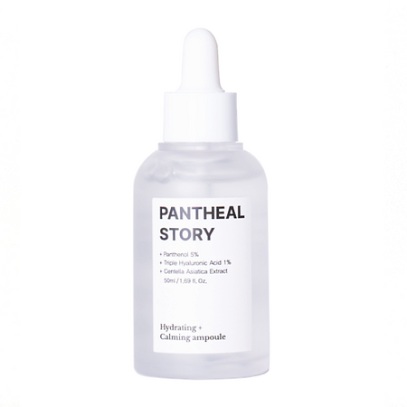 Сыворотка для лица PANTHEAL STORY Увлажняющая + успокаивающая сыворотка