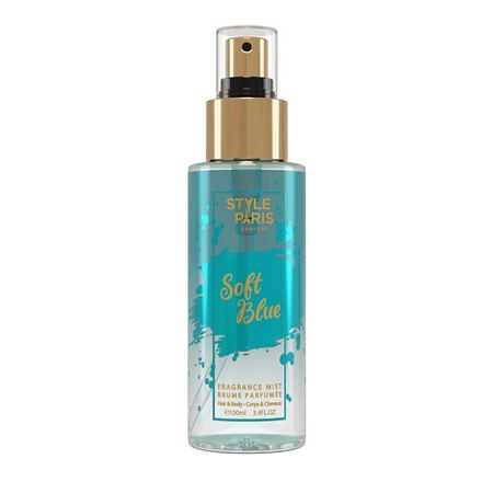 Парфюмированный спрей для тела STYLE PARIS Спрей-мист для тела Soft blue