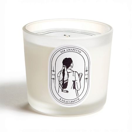Свеча ароматическая КАНДЕЛЯБРУМ Ароматическая свеча Зоя Амаретто