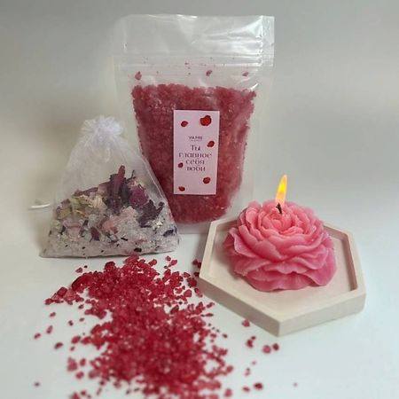 Набор средств для ухода за телом VIA.FIRE Подарочный спа набор 