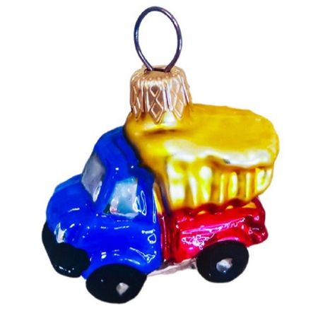 подвеска КОЛОМЕЕВ Грузовик 4см мини серия ВС стекло мультиколор