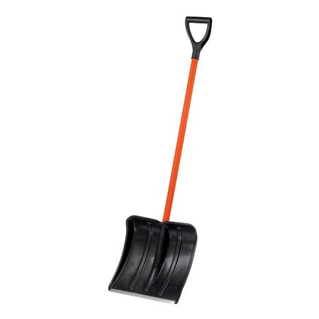 лопата для снега Витязь с металлическим черенком 132см